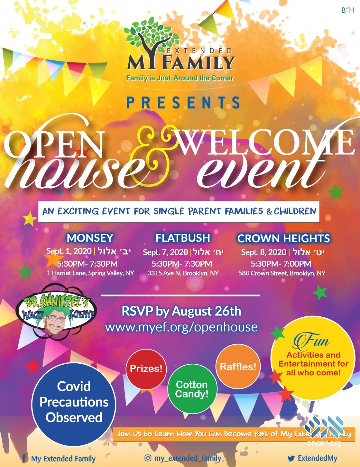 Open House for Single Parent Families