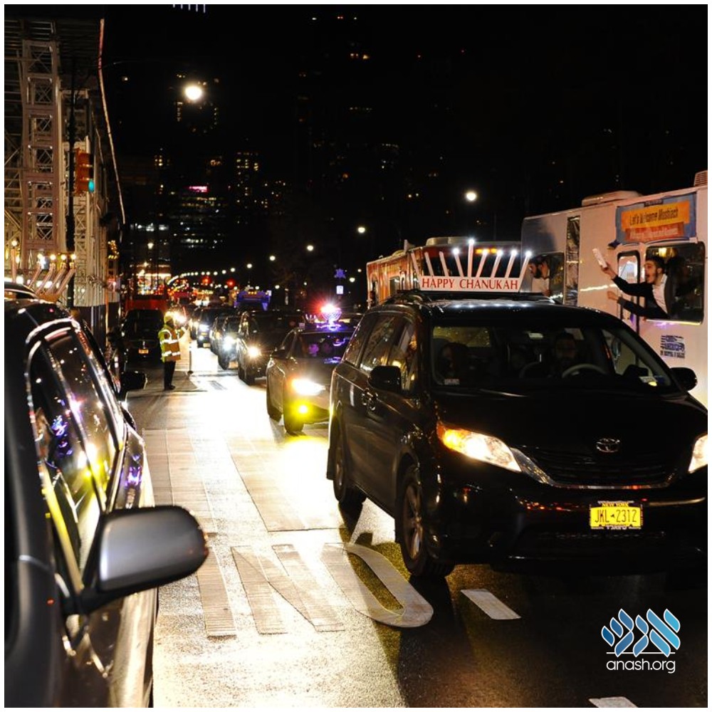 NYC Menorah Parade Scheduled for the First Night of Chanukah