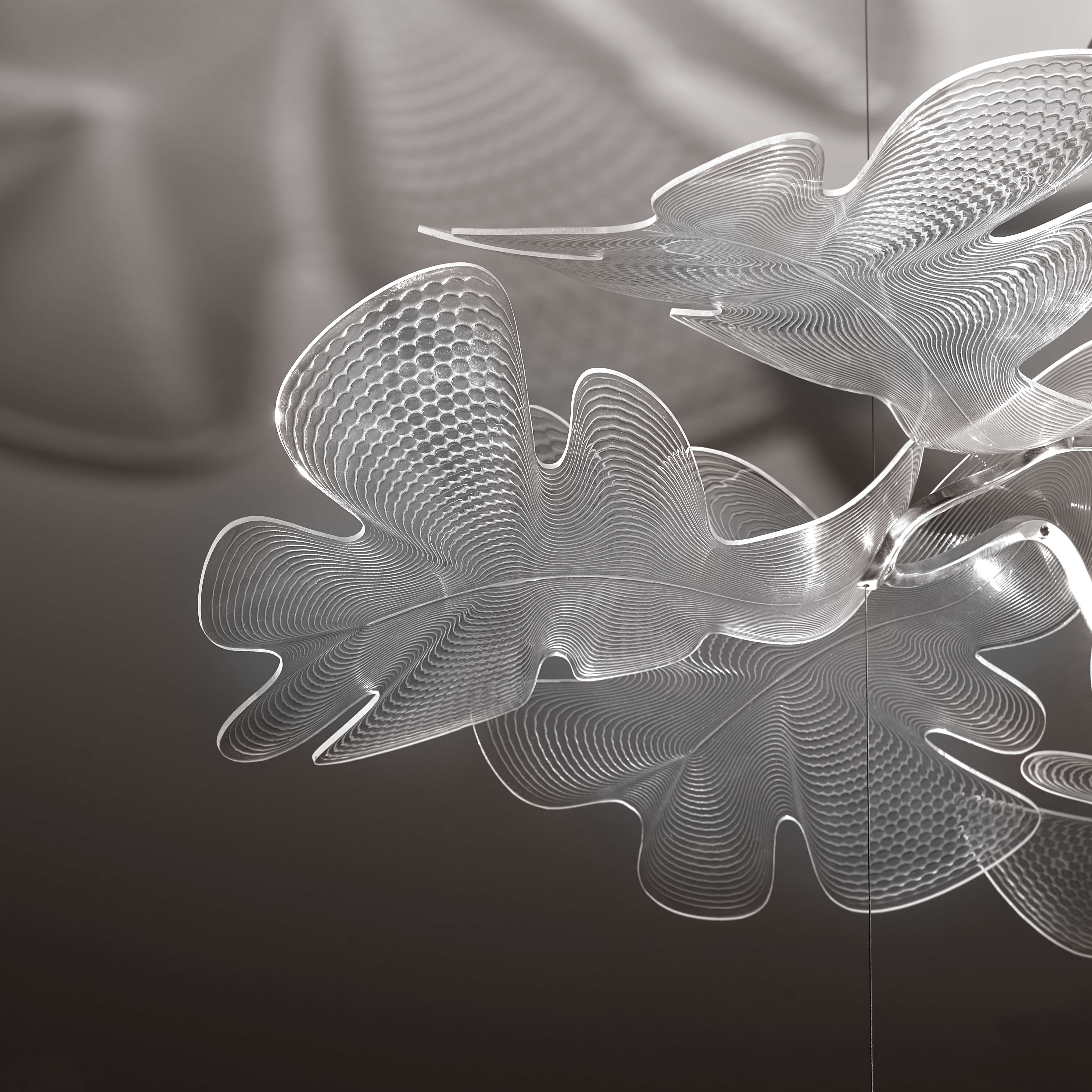 CHLOROPHILIA Suspension Inspiration, materials and