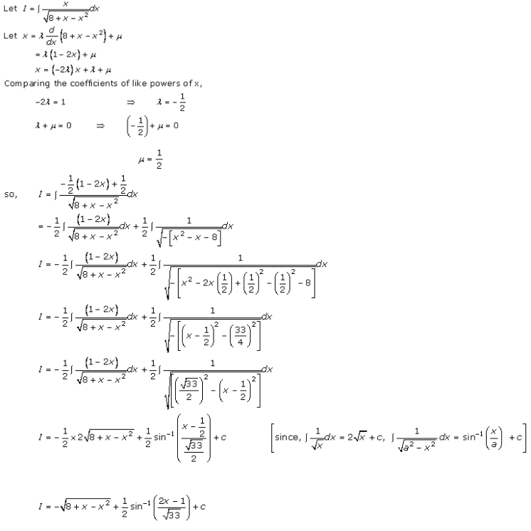 R.D. Sharma Solutions Class 12 Math Chapter 19 Indefinite Integrals