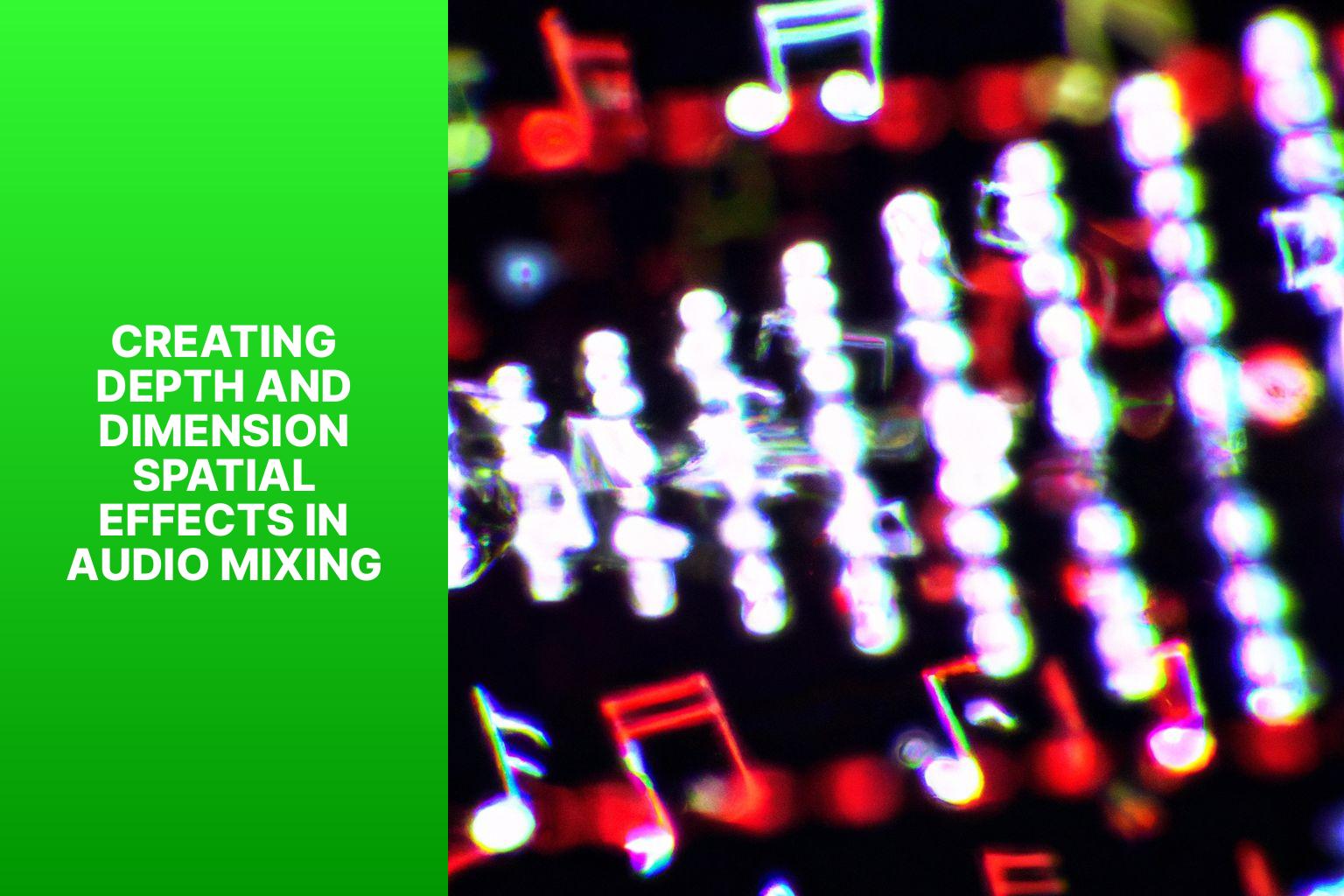 Creating Depth and Dimension Spatial Effects in Audio Mixing Solar