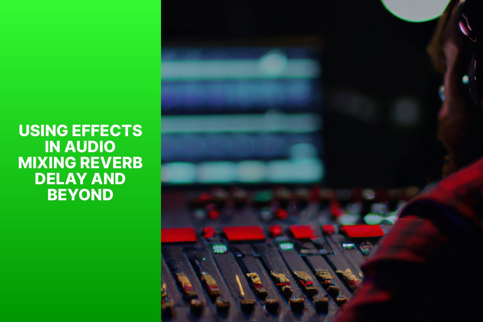 Using Effects in Audio Mixing Reverb, Delay, and Beyond Solar Heavy