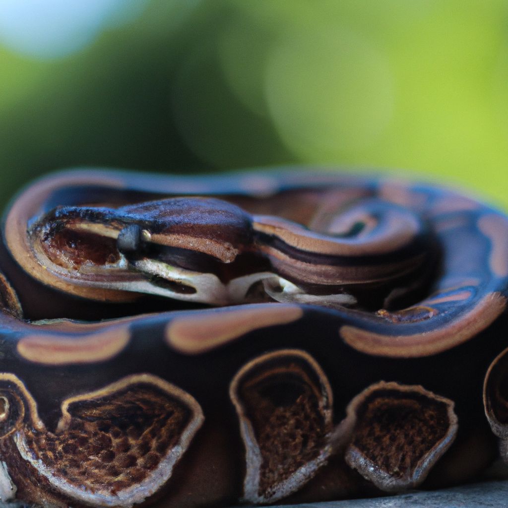 What is a trick Ball python