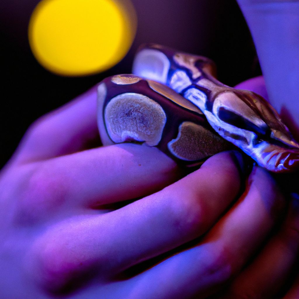 Why Does my Ball python squeeze me