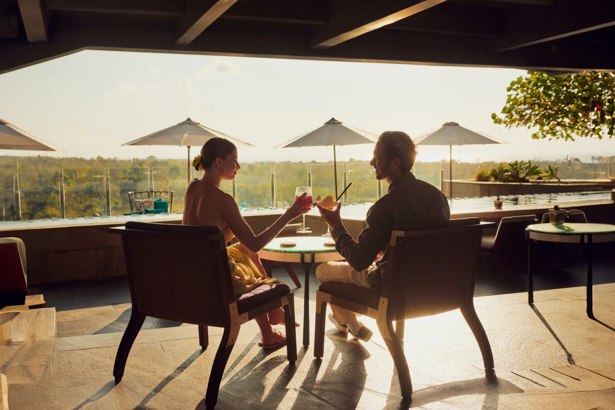 UNIQUE Rooftop Bar & Restaurant Dining AYANA Bali