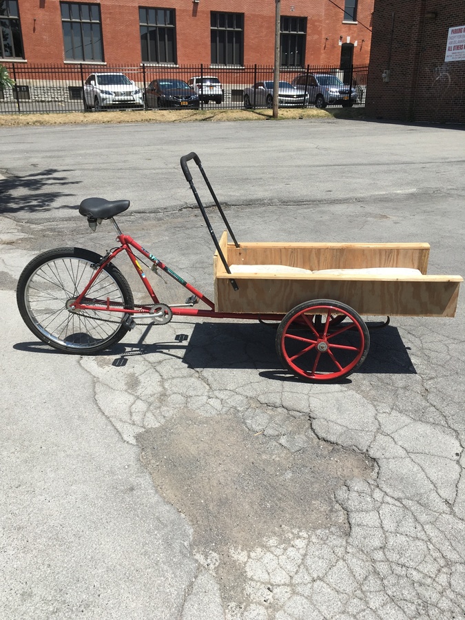 Worksman Cycles Front loader, low springs cargo tricycle (front storage)