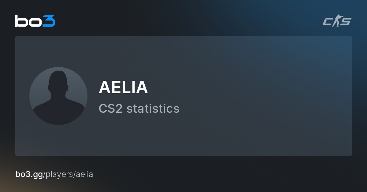 AELIA ( ) CS2 Stats