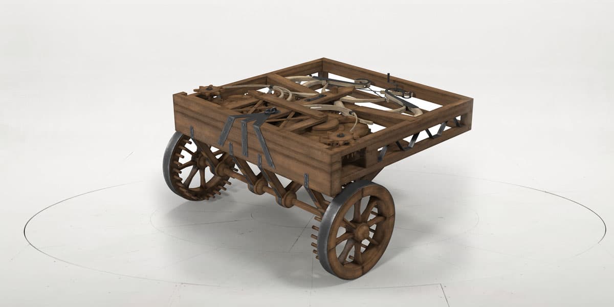 L'automobile di Leonardo da Vinci brumbrum BLOG