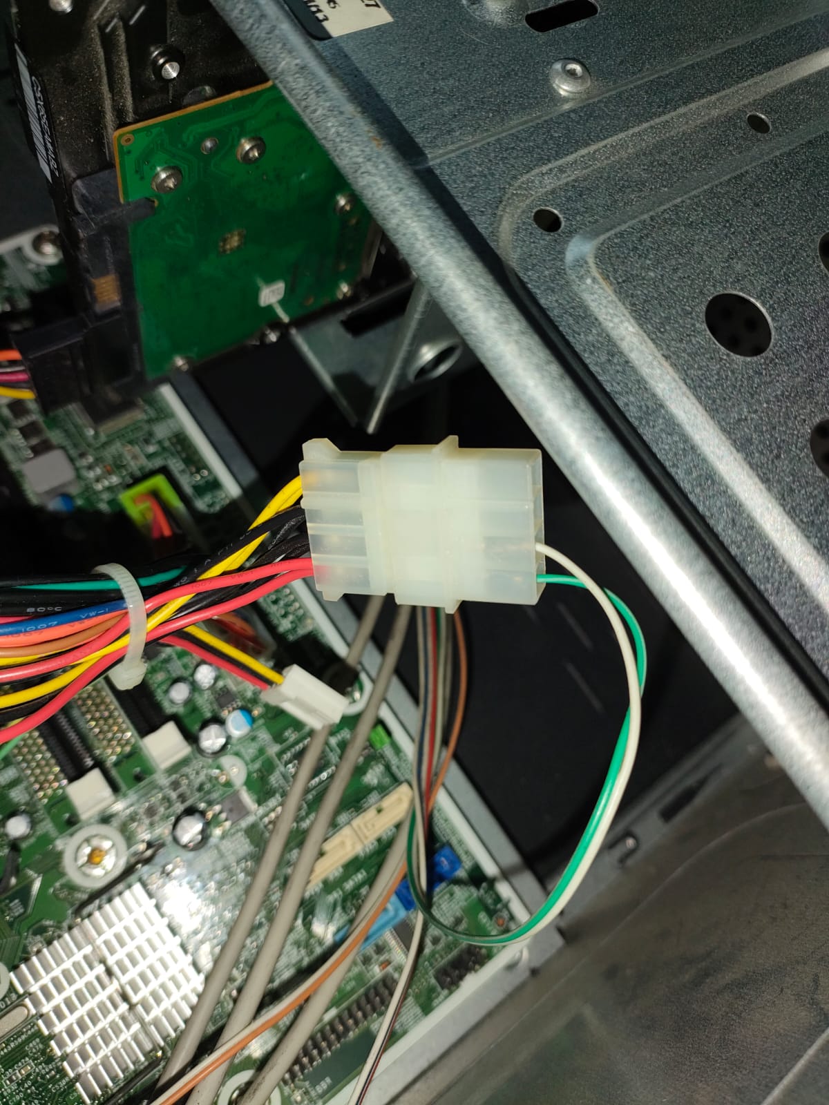 How do I attach these front panel connectors to these pins