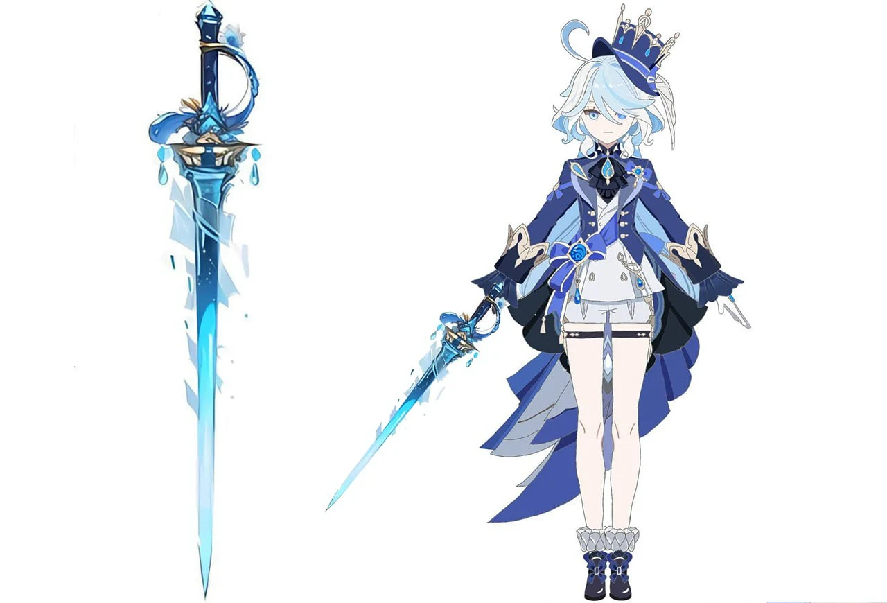 High Res FURINA Weapon r/furinamains