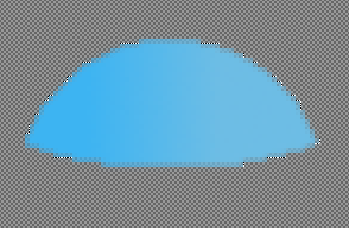 How to get more Accurate Feathered Edges