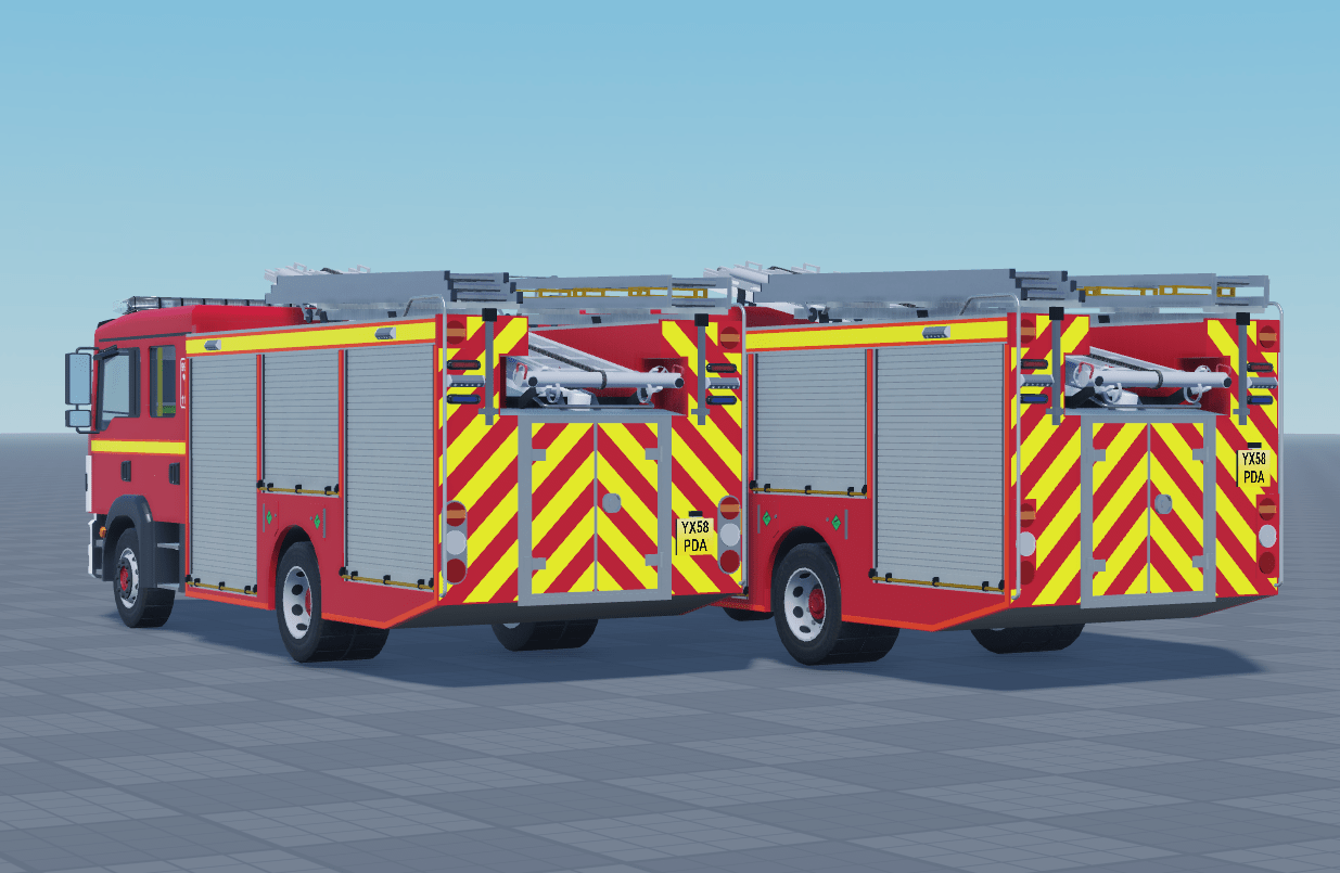 Vehicles MAN TGM Fire Appliance Pack Clearly Development