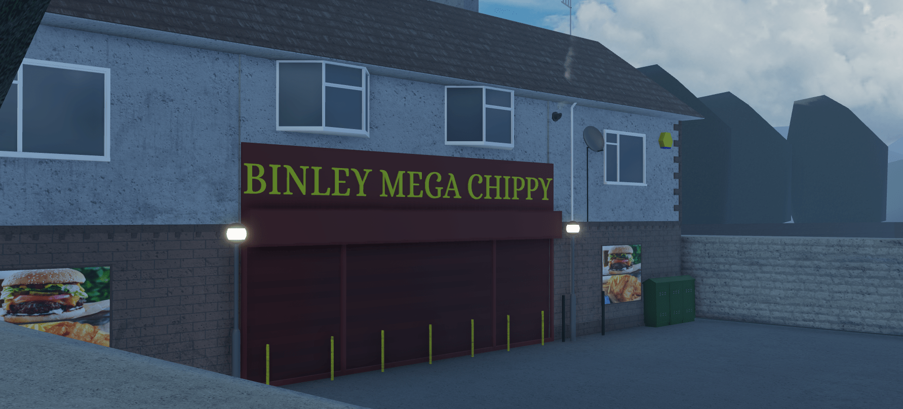 Binley Mega Chippy Clearly Development