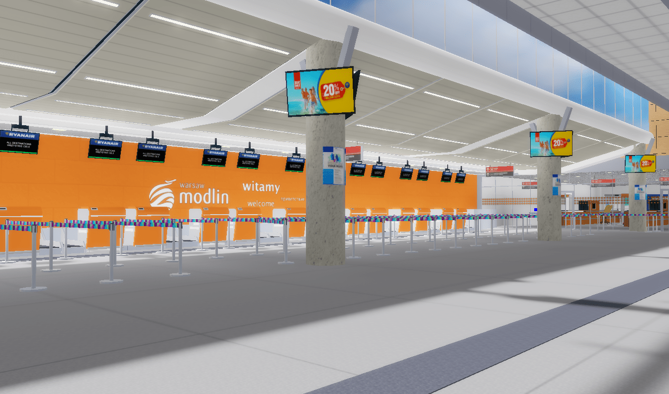 Warsaw Modlin Airport Clearly Development