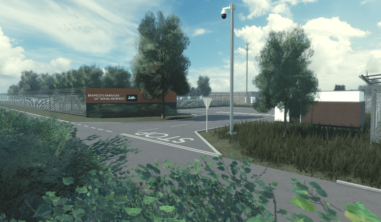 Bramcote Barracks British Army Nuneaton Clearly Development