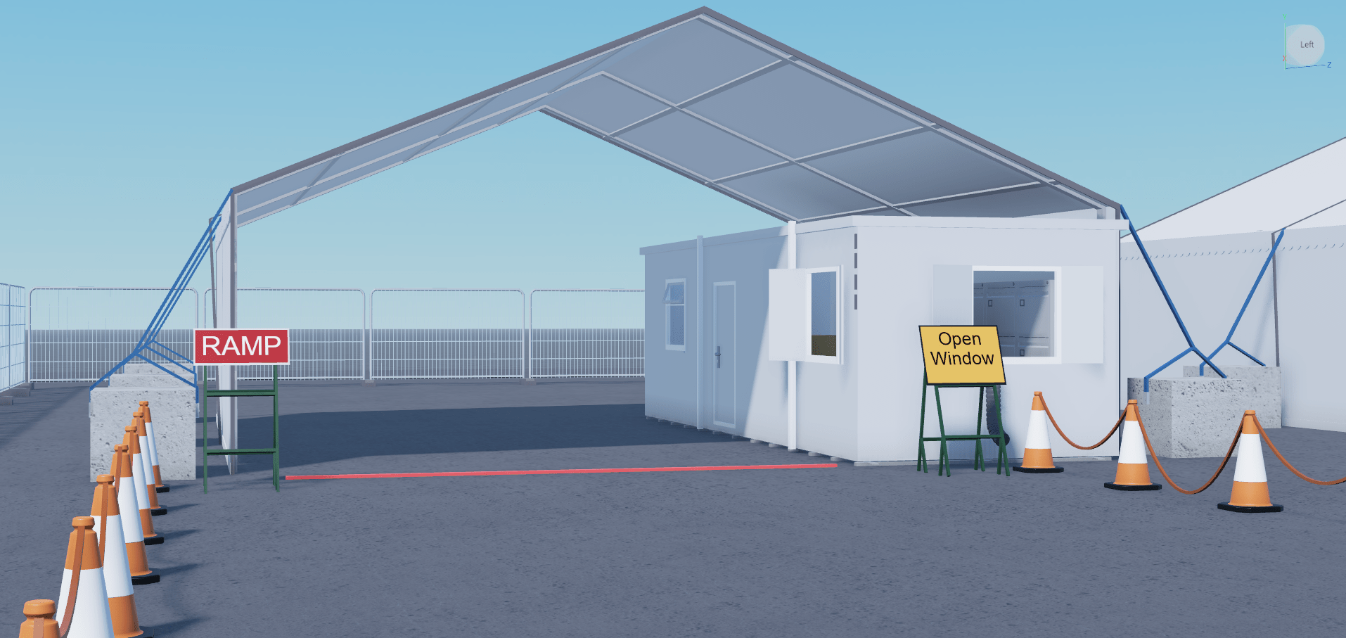 Drive Thru Testing Centre Clearly Development