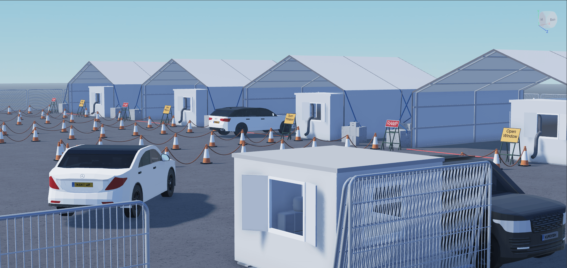 Drive Thru Testing Centre Clearly Development