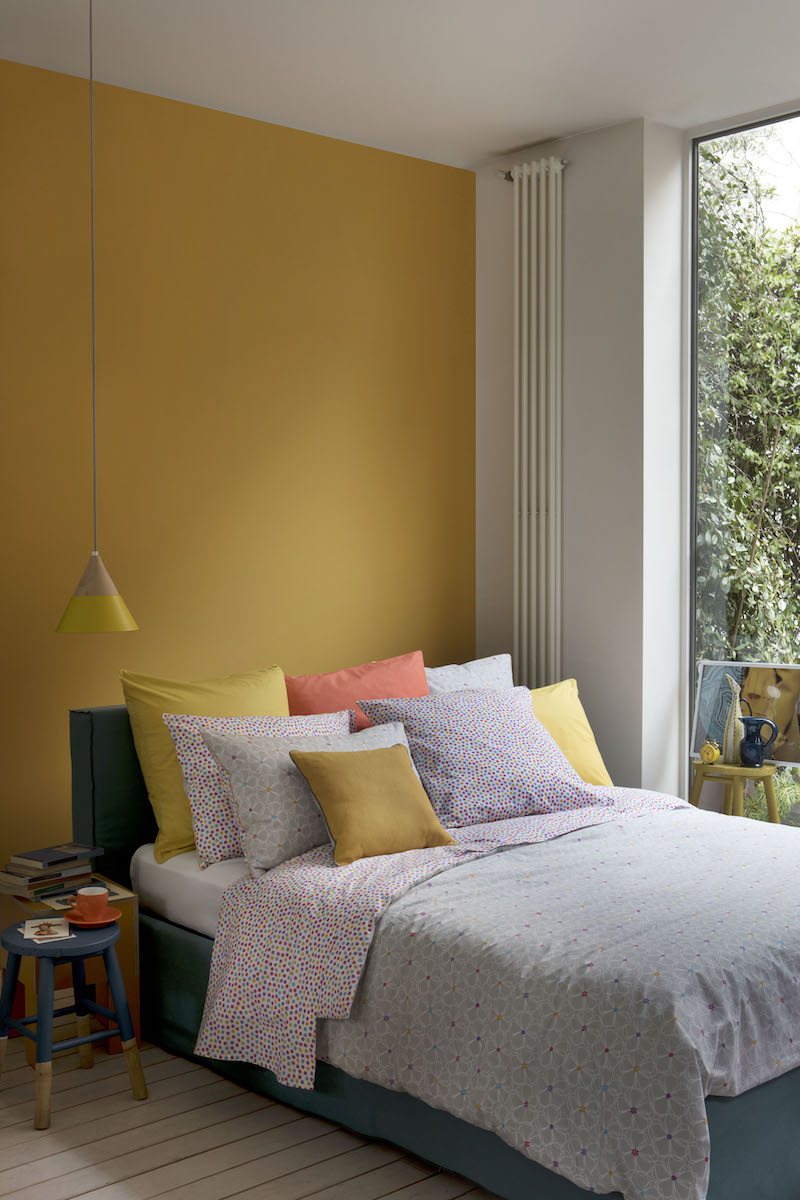 Chambre jaune moutarde les coloris à associer Chambre jaune moutarde les coloris à associer
