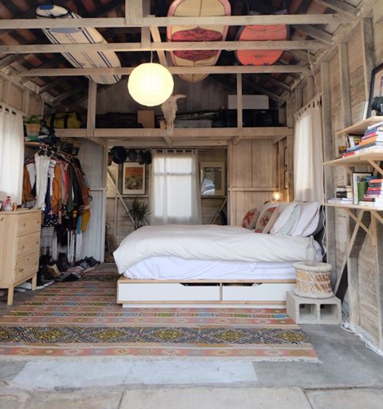 Aménagement garage en chambre Clem Around The Corner