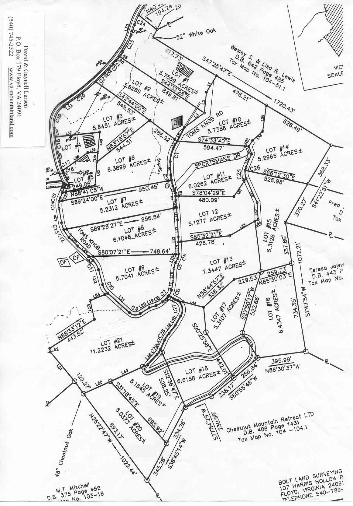 Virginia Mountain Land Chestnut Ridge Farm Land for Sale by Owner in