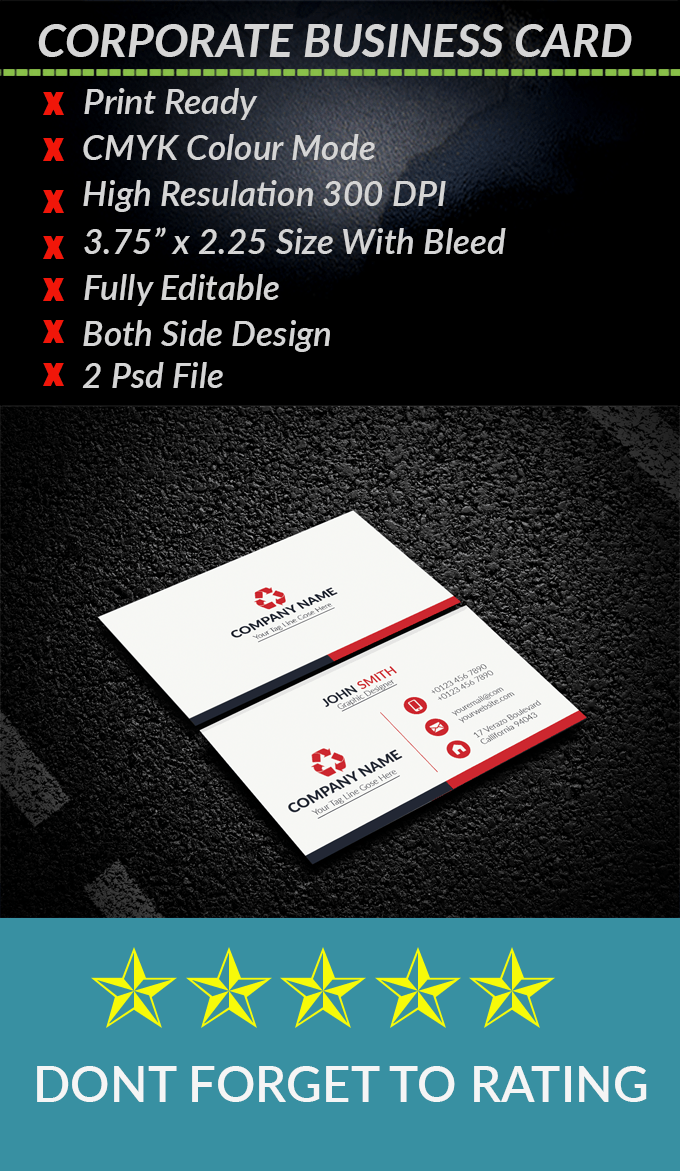 Corporate Business Card Prints CodeGrape