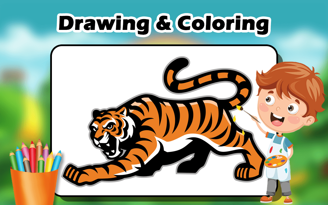 Kids Learning Kids Paint, Paint Free, Drawing Fun Android Game