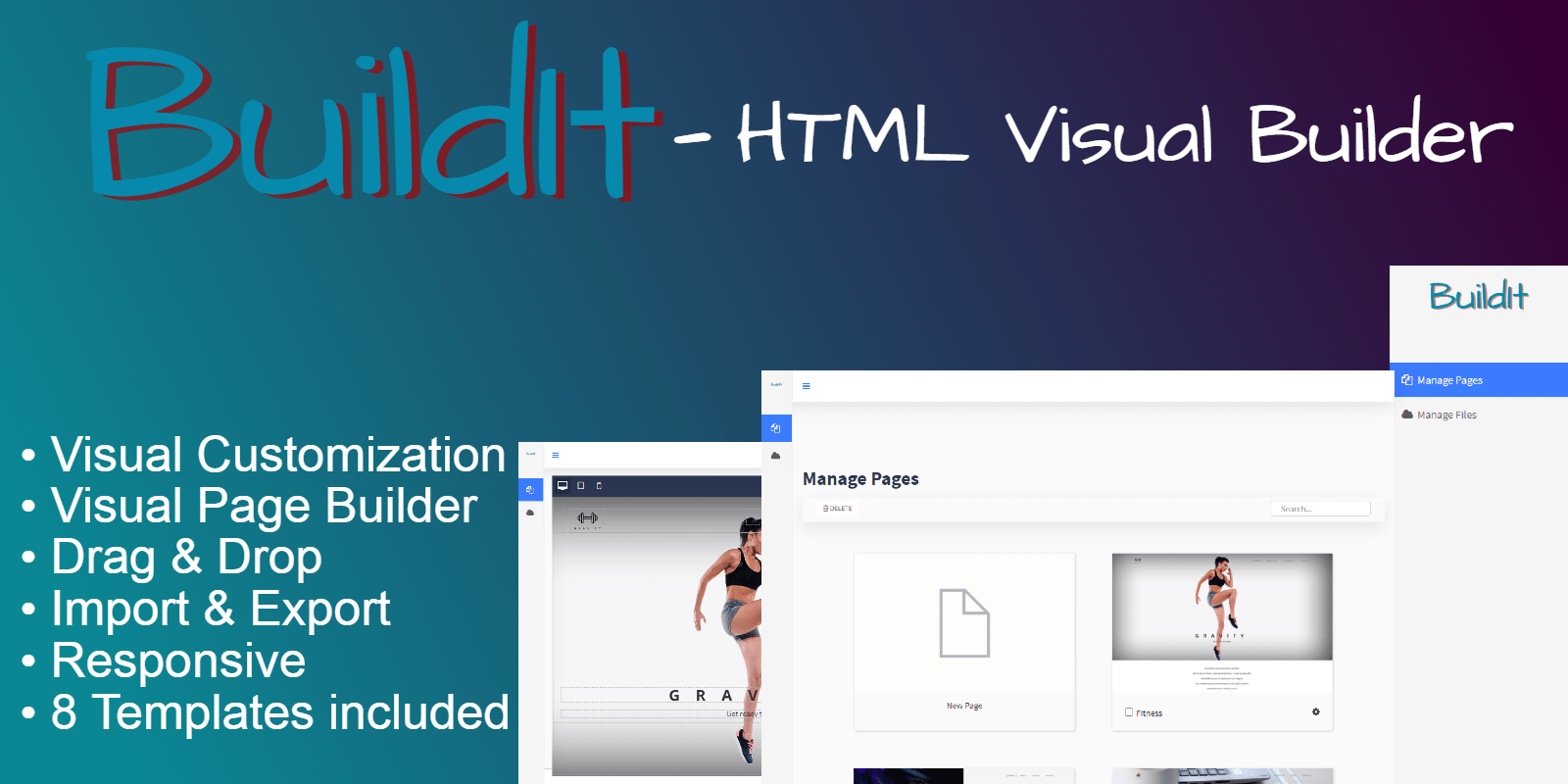 BuildIt HTML Visual Builder Scripts CodeGrape