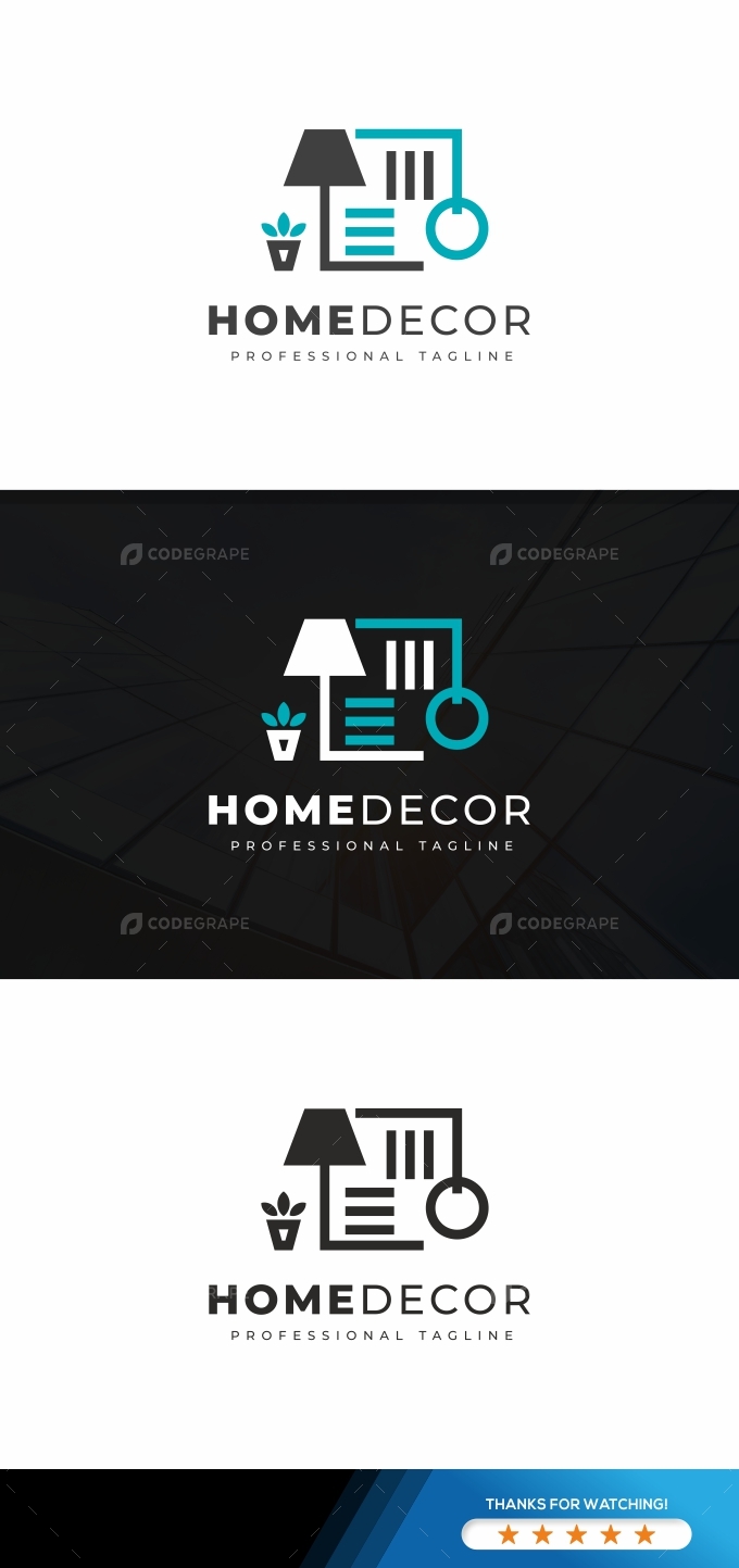 Home Decor Logo Prints CodeGrape