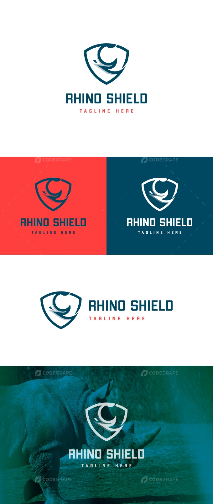 Rhino Shield Logo Prints CodeGrape