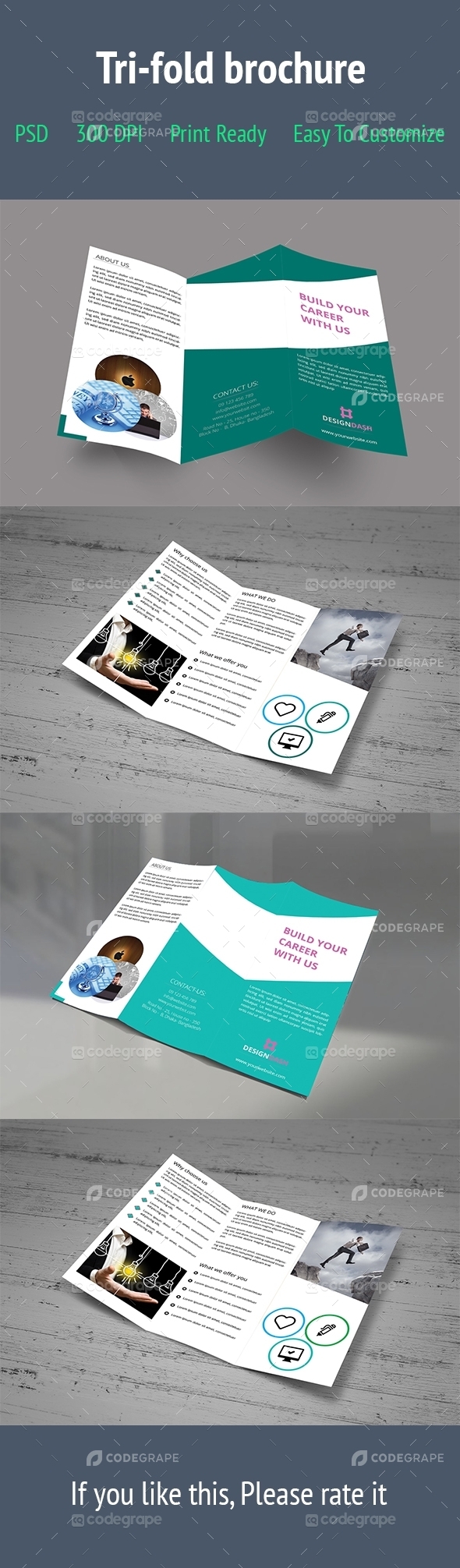 Trifold Brochure Prints CodeGrape