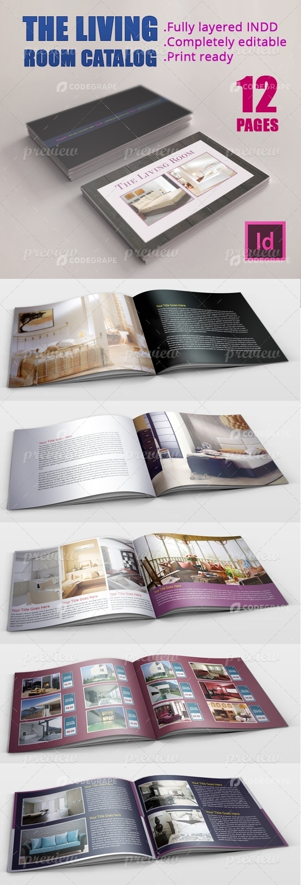 The Living Room Catalog Prints CodeGrape