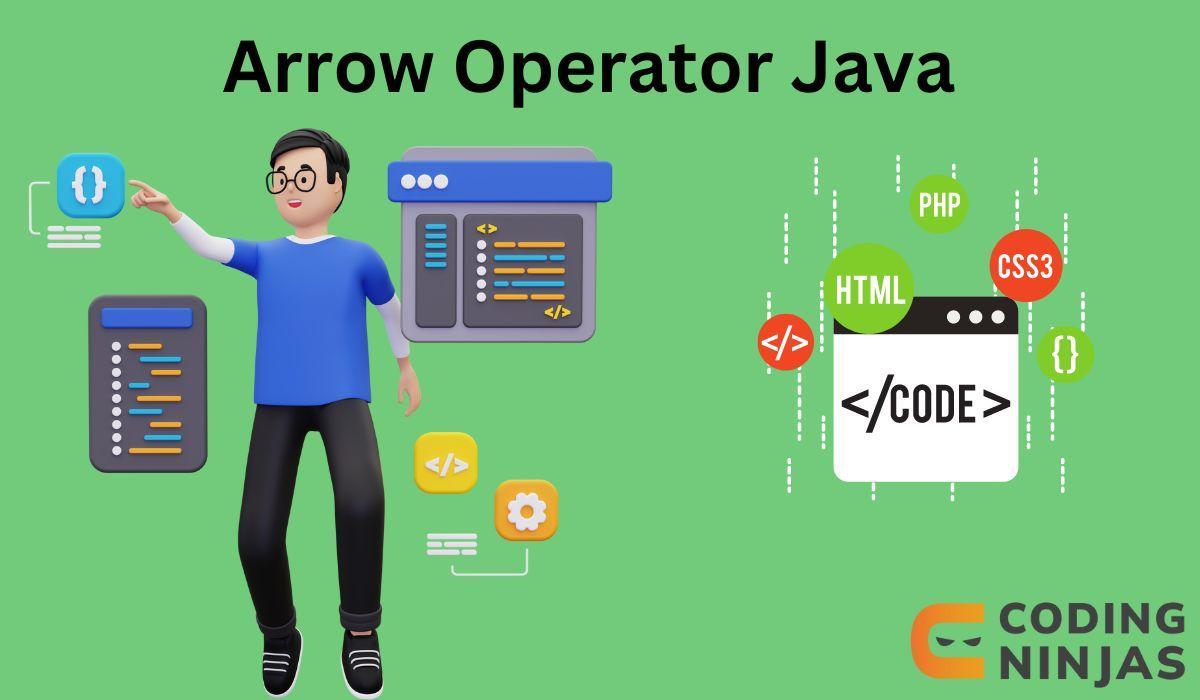Arrow Operator Java Coding Ninjas