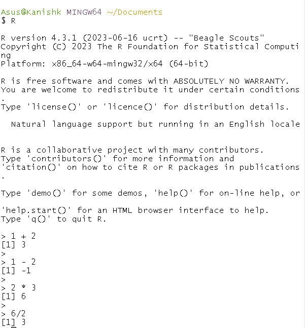 Basic syntax of R programming Language Coding Ninjas