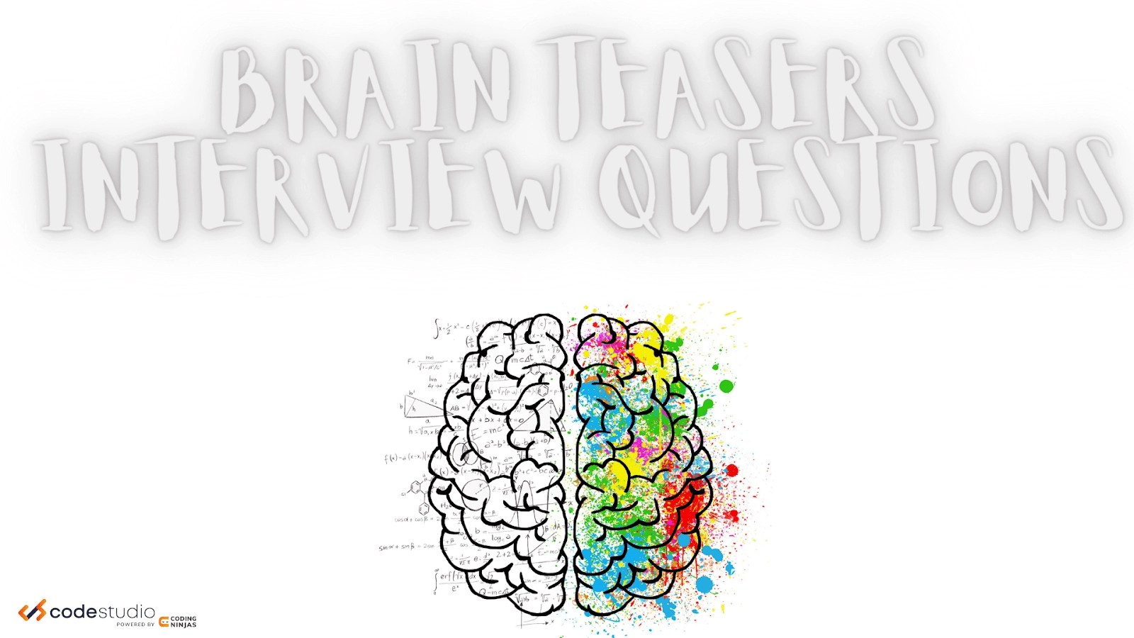 Brain Teaser Interview Questions Coding Ninjas