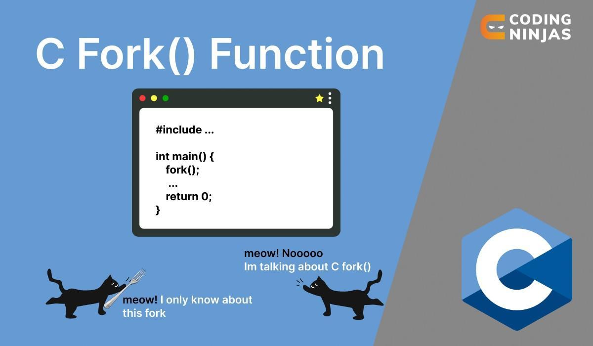 C Fork() Function Coding Ninjas