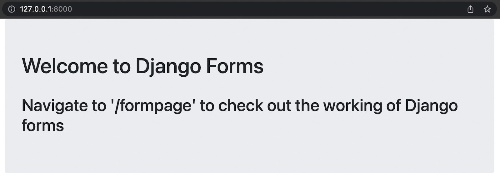 Django forms Coding Ninjas