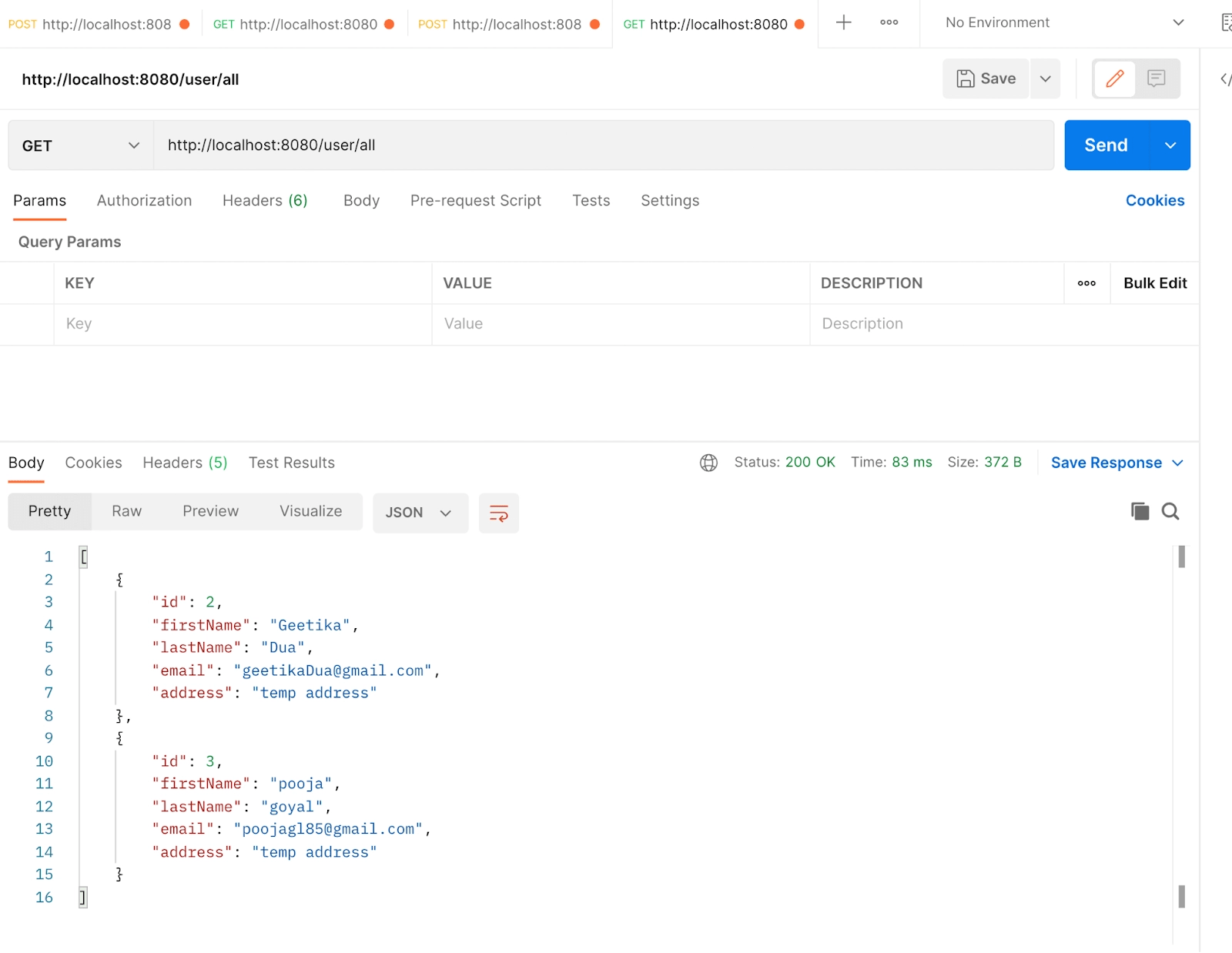 Post Entity, User Entity Coding Ninjas