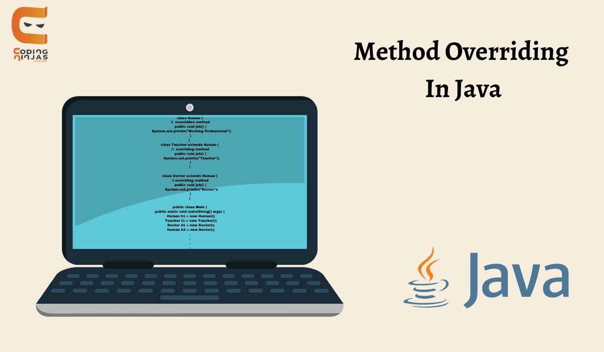 Method Overriding In Java Coding Ninjas
