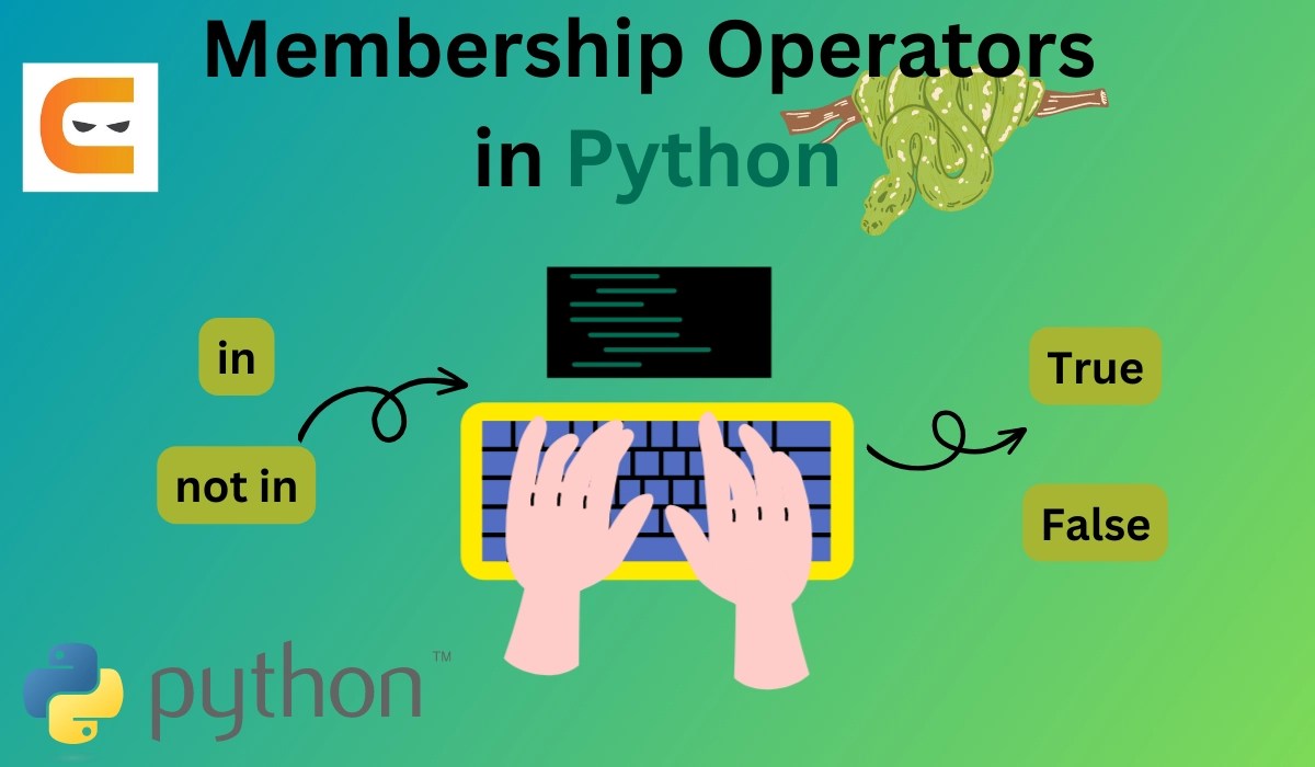 Membership Operators in Python Coding Ninjas