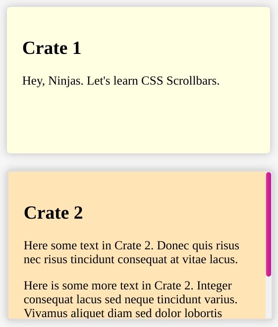 CSS Scrollbar Styling Naukri Code 360