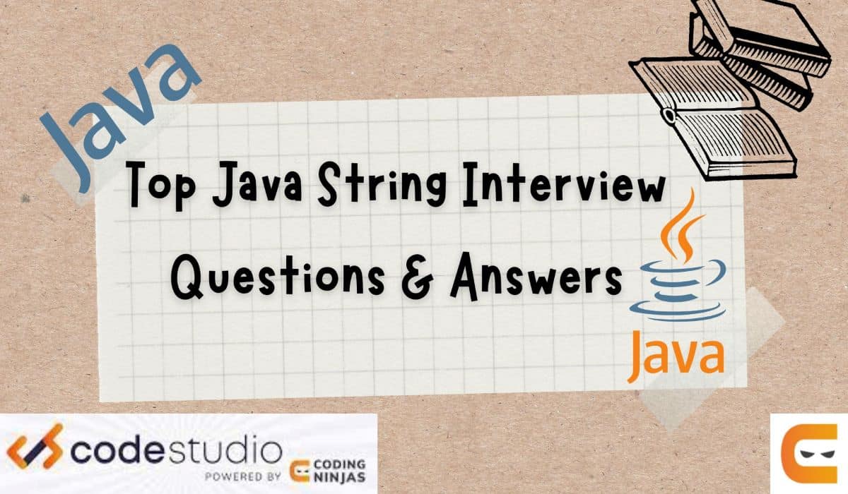 String Interview Questions in Java Coding Ninjas