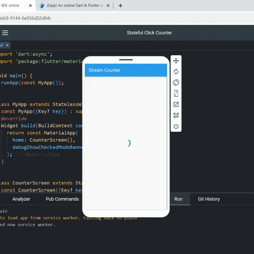 Stream in Flutter Coding Ninjas