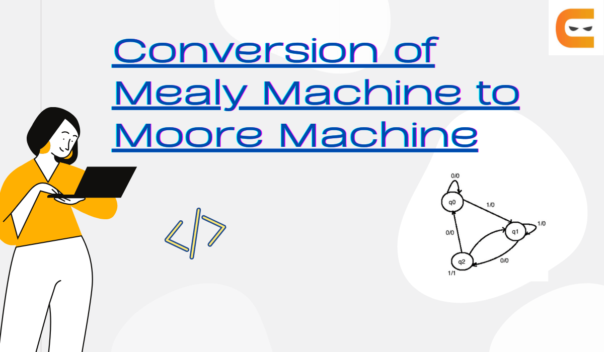 Conversion of Mealy Machine to Moore Machine Coding Ninjas