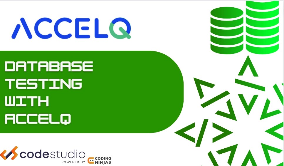 Database Testing with ACCELQ Coding Ninjas