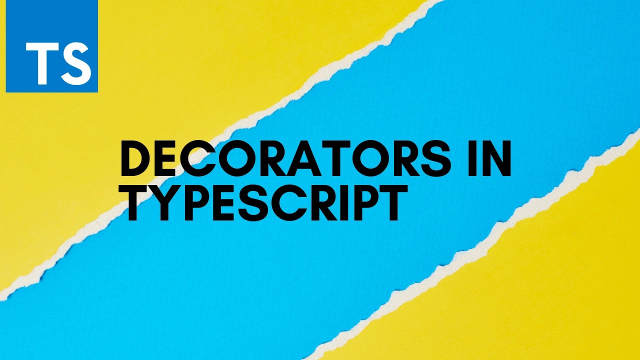 Decorators in TypeScript Coding Ninjas