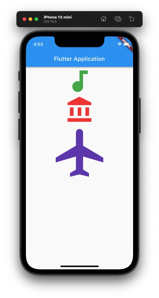 Flutter Icons Class Coding Ninjas