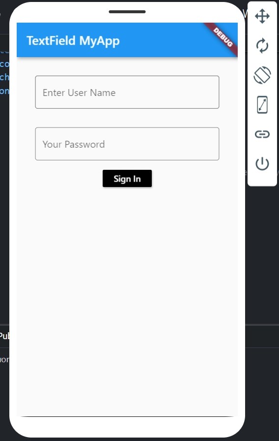 Flutter TextField Coding Ninjas