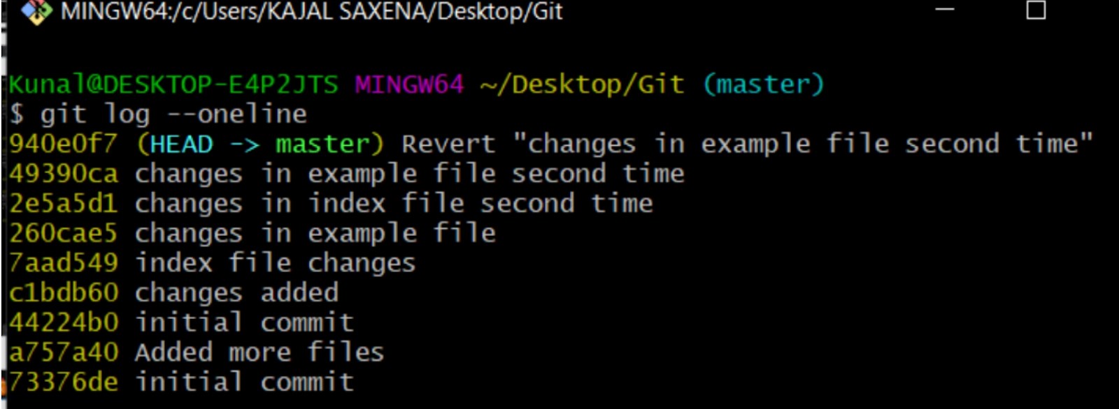 Git Change Commands Coding Ninjas
