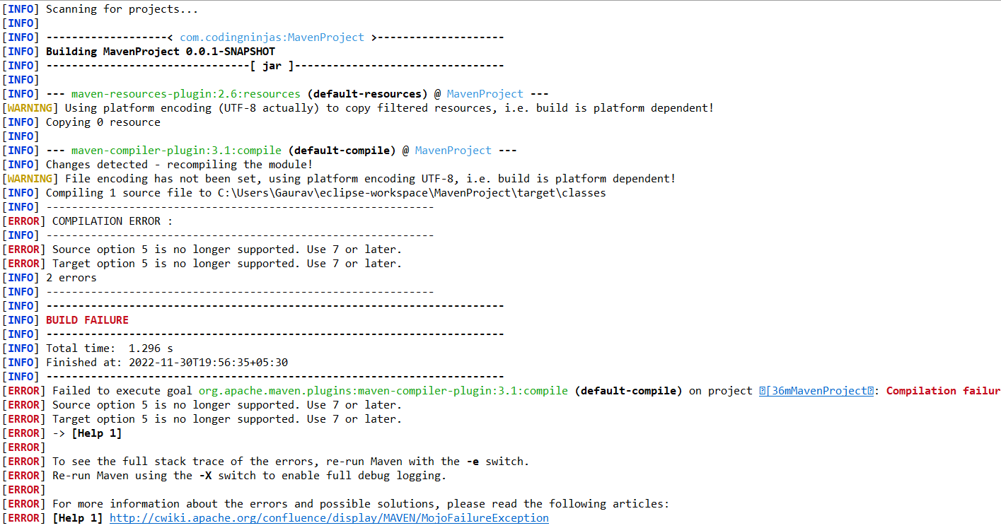 How to Build and Test a Maven Project? Coding Ninjas