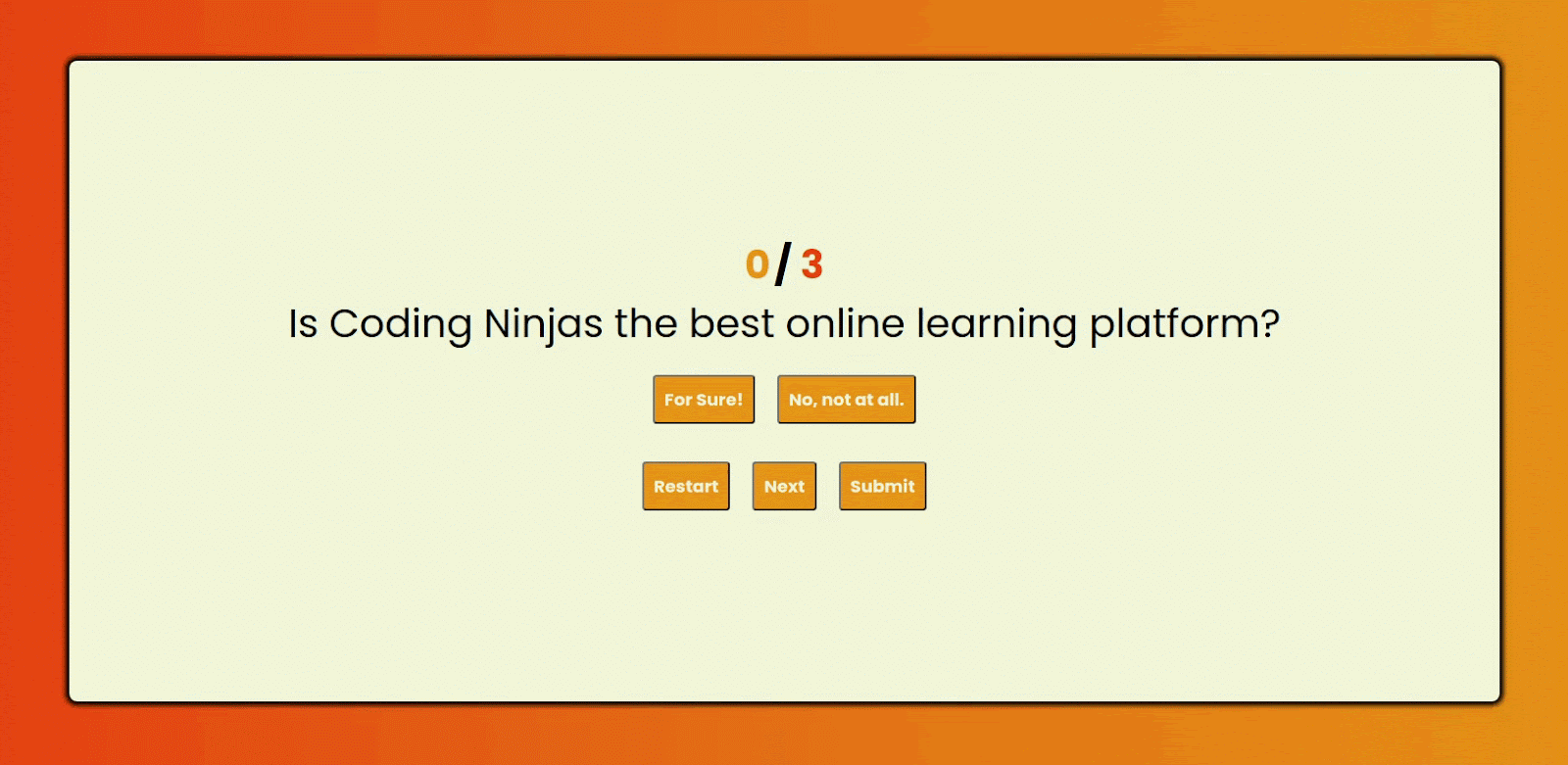 How To Create A Quiz App Using JavaScript? Coding Ninjas CodeStudio